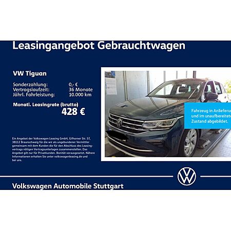 VW Tiguan leasen