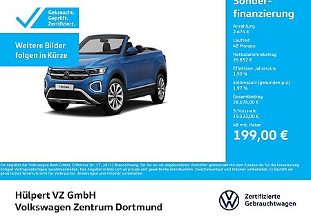 VW T-Roc Volkswagen Cabriolet 1.5 STYLE ACC NAVI LM17 SITZHEIZ