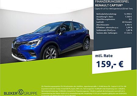 Renault Captur II 1.0 TCe 100 Experience (EU 6d-Temp)