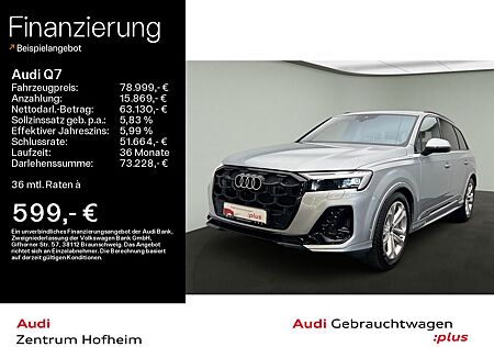 Audi Q7 55 TFSIe qu S line tip*B&O*HUD*Pano*Matrix*Vi
