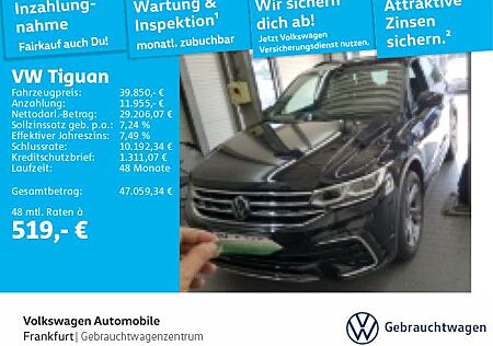 VW Tiguan Volkswagen 2.0 TDI DSG 4Motion R-Line