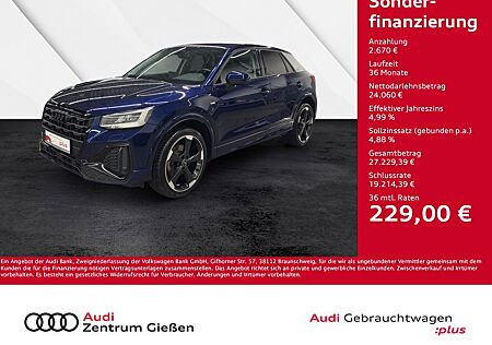 Audi Q2 35 TFSI S-tronic S line Black Navi Kamera LED