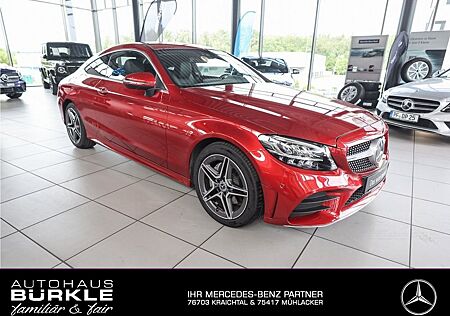 Mercedes-Benz C 180 Coupé AMG Line,KeyGo,Standheizung,360°,LED