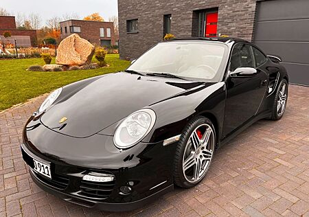 Porsche 997 Turbo Coupé MEZGER+PZ SCHECKHEFT+EA DEUTSCH