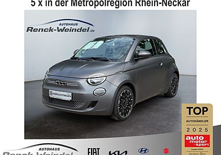 Fiat 500E Icon Navi Apple CarPlay Android Auto Klimaa