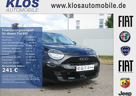 Fiat 600 HYBRID 1.2 110 PS DCT6 NAVI KAMERA PDC