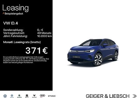 VW ID.4 Volkswagen Pro*WÄRMEPUMPE*IQ.LIGHT*AHK*PANO*KAMERA*PDC