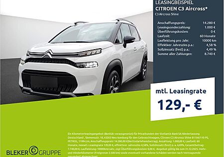 Citroën C3 Aircross PureTech 110 S&S Shine