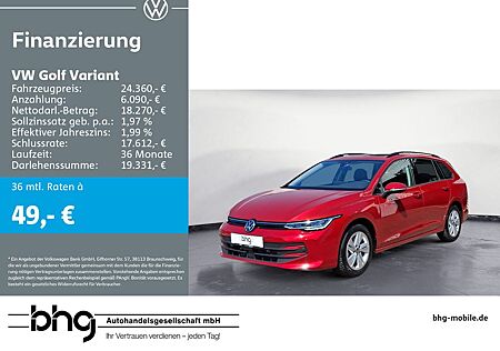 VW Golf Volkswagen Variant 1.5TSI OPF Life PanoDach LED ACC-Fr
