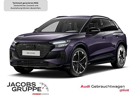 Audi Q4 e-tron gebraucht kaufen Audi Q4 e-tron 55 qu. S line/Black+/HuD/360°/ACC/Wärm