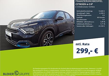 Citroën C4 e- Elektromotor 136 Shine