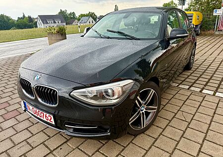 BMW 118d SportLine*LEDER*NAVI*XENON*HARMAN*KETTE NEU