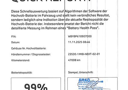 BMW i3s (120 Ah), 135kW s