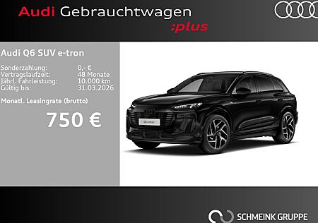 Audi Q6 e-tron Q6 SUV e-tron performance S-line Tech Pro AHK
