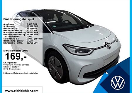 VW ID.3 Volkswagen Pro Automatik ACC MATRIX KeyLess KAM Navi