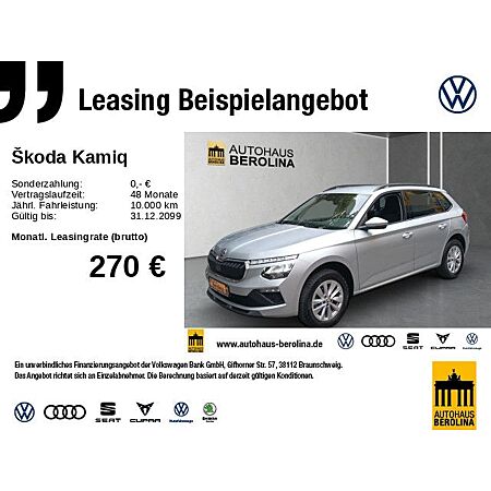 Skoda Kamiq leasen