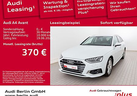 Audi A4 Avant Advanced 35 TDI S tr. PDC RFK LED NAVI