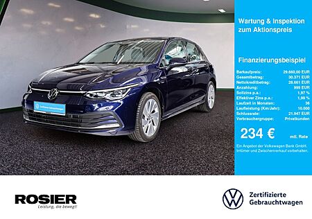 VW Golf Volkswagen VIII Style 2,0 l TSI DSG STANDHZ. ACC LED