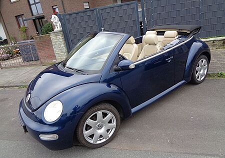 VW Beetle Volkswagen Cabrio 1.6i Leder Klima E.Dach TÜV NEU