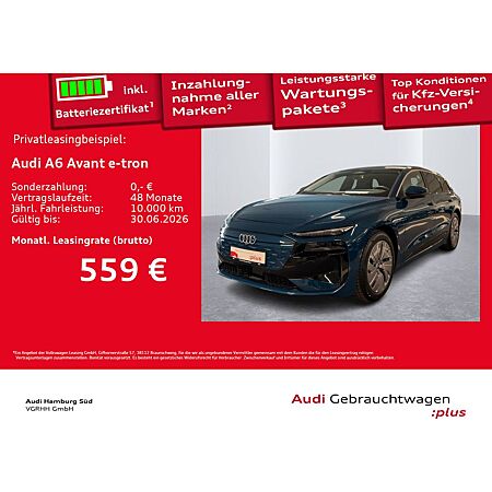 Audi A6 e-tron leasen