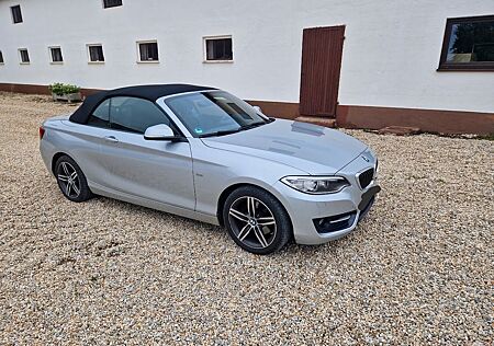 BMW 220d Cabrio - Sport Line Leder inkl. Winterreife