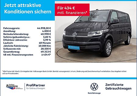 VW T6 Caravelle Volkswagen T6.1 Caravelle 2.0TDI DSG LED NAVI AHK ACC