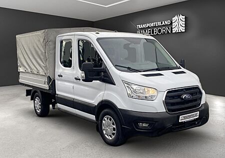 Ford Transit Pritsche Plane 350 4x4 L2 Doka Klima+AHK