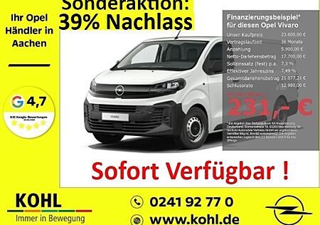 Opel Vivaro Kasten L 1.5 D 120PS Start-Stop Temp PDCv