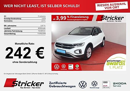VW T-Roc Volkswagen Style 1.5TSI DSG 242,-ohne Anzahlung AHK N