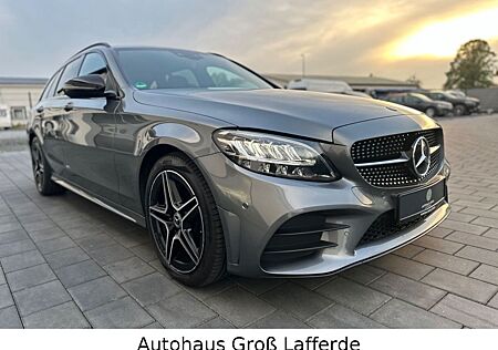 Mercedes-Benz C 200 T-Modell AMG Line LED Navi Leder Burmester