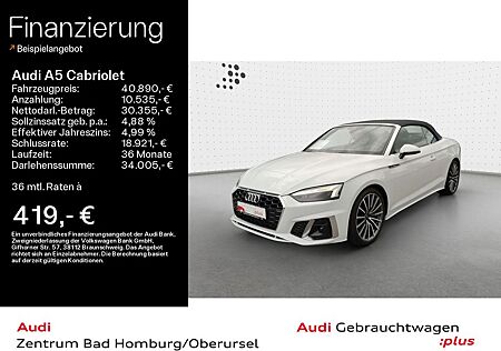 Audi A5 Cabriolet 40 TFSI S line*Navi*Matrix*Alu*B&O*