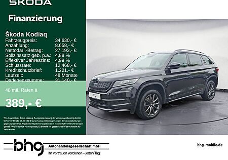 Skoda Kodiaq Sportline 2.0 TDI 4x4 DSG Pano AHK Standh