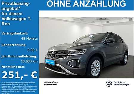 VW T-Roc Volkswagen 1.0 TSI OPF Life LED Navi DAB App-Connect