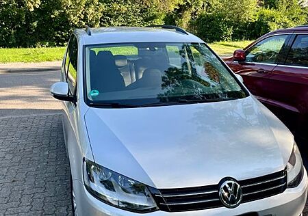 VW Sharan Volkswagen 2.0 TDI Comfortline 1.Hand 7 Sitze AHK