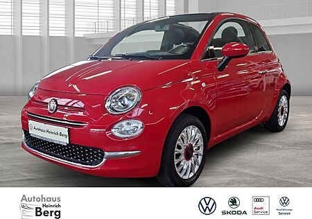 Fiat 500 Red Cabrio 1.0 Mild Hybrid Apple CarPlay And