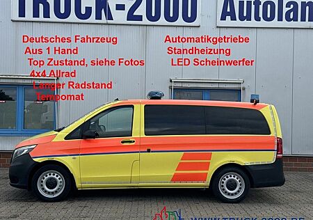 Mercedes-Benz Vito 116 CDI 4x4 Notarzt Rettung Ambulance Klima