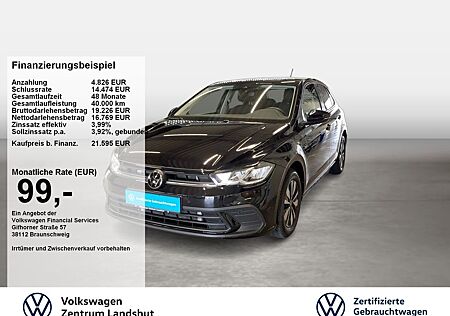 VW Polo Volkswagen 1.0 TSI DSG Life Move ACC FLA AHK LED KAM
