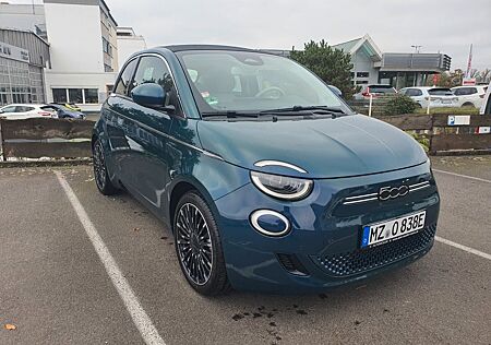 Fiat 500E Cabrio "La Prima" - LED, NAVI, RFK, SHZ uvm