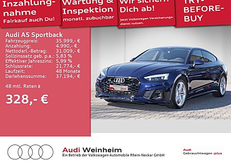 Audi A5 Sportback 50 TDI quattro Black-Paket 2xS line