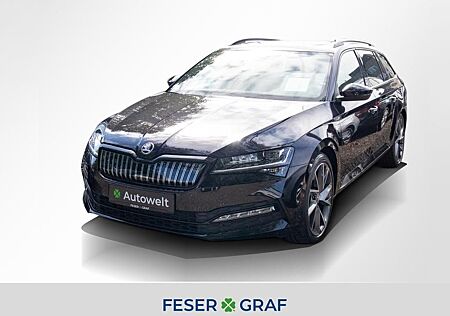 Skoda Superb Combi 1.4 TSI Sportline iV DSG Rear View
