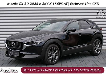 Mazda CX-30 2025 e-SKY-X 186PS AT Exclusive-Line GSD