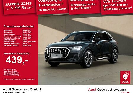 Audi Q3 S line 45 TFSI quattro S tronic 360° AHK Pano