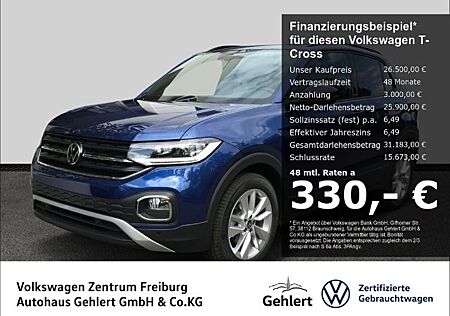 VW T-Cross Volkswagen Move 1.0 TSI DSG AHK Navi LED Sitzheizun