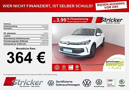 VW Tiguan Volkswagen Life 1.5eTSI DSG 364,-ohne Anzahlung Navi