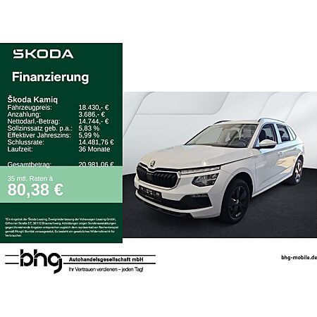 Skoda Kamiq leasen