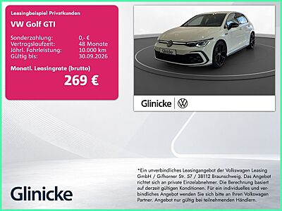 Volkswagen Golf VIII GTI AHK Matrix LM 19" Navi PDC vo+hi A