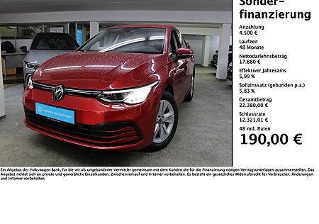 VW Golf Volkswagen Life 1.5 eTSI DSG LED+NAVI+ACC+PDC+LM-FELGE