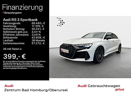 Audi RS3 RS 3 Sportback quattro*RS-Schalensitze*Rückfahrk