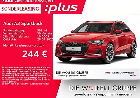 Audi A3 Sportback advanced 35 TFSI S tronic ACC*RFK