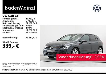 VW Golf Volkswagen GTI 2.0 TSI DSG Navi 2xPDC Carplay Virtual